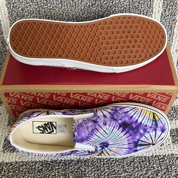 Vans Classic Slip-On New Age Purple Tie Dye MENS - Picture 4 of 16